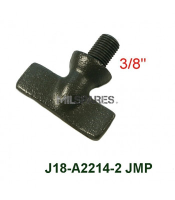 Thumbscrew hood bow pivot 3/8